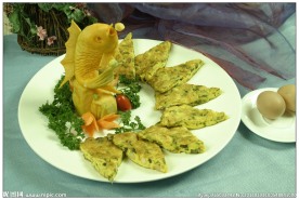 锅塌三鲜鸡蛋贴