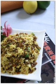 腊八豆炒鸡蛋