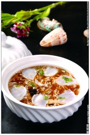 酸辣乌鱼蛋汤