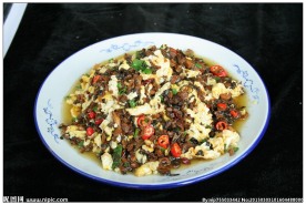 外婆菜炒鸡蛋
