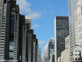 蓝天下的都市