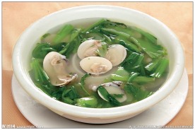 扇贝菠菜汤