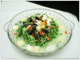 上汤豆苗