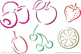 矢量 水果