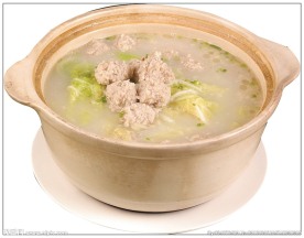 砂锅丸子