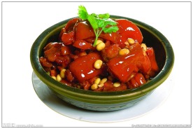 黄豆猪手煲