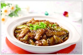 油焖茄子煲