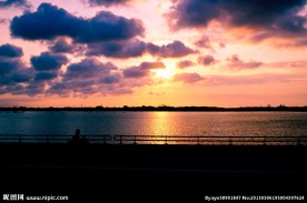 巴厘岛夕阳风光