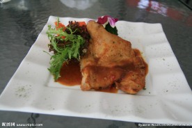 香煎鸡扒