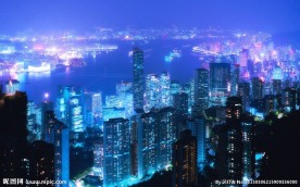 香港城市夜景