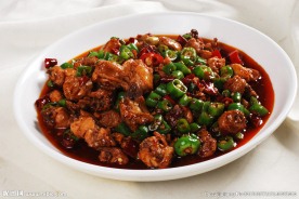 青椒炒仔鸡