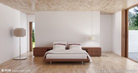 简约风格卧室
