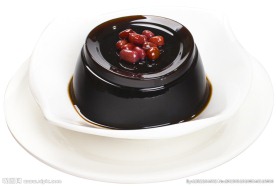 红豆龟苓膏