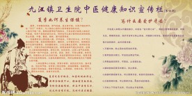 中医宣传栏