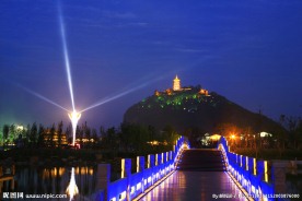 狼山夜景