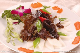 山药炒双耳