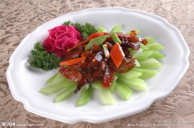 西芹炒腊肉