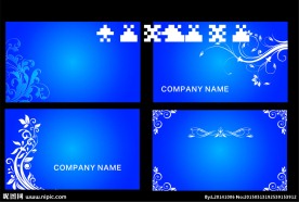 名片模板