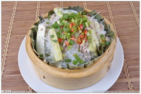 笼仔肉沫粉丝蒸南茄