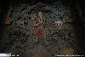 正定大佛寺巨型浮雕