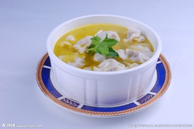 鸡汤水饺