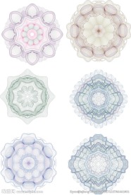 证书花纹