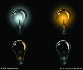 矢量灯泡