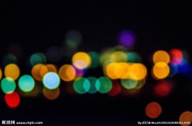 虚化灯光