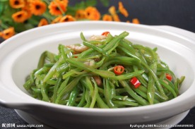 砂锅四季豆
