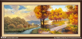 油画风景