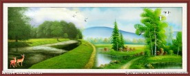 油画风景