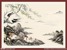 花鸟国画图