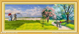 油画