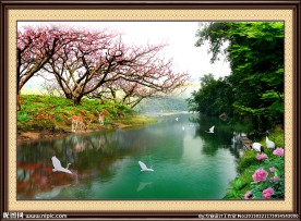 山水风景画