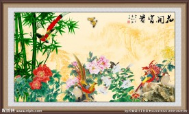 花鸟图装饰画