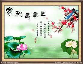 荷花图