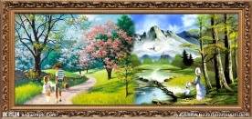 油画风景