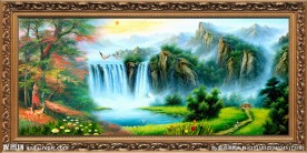 山水油画