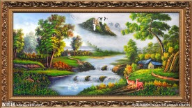 油画风景