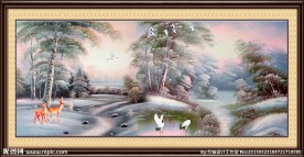 油画风景
