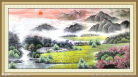 山水风景国画