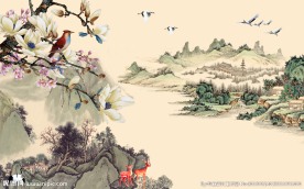 国画风景
