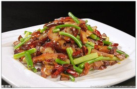 小炒腊猪脸