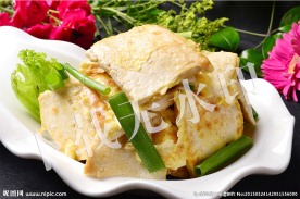 香葱煎豆腐