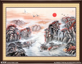 国画山水