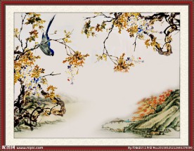 国画花鸟图