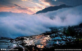 云海梯田