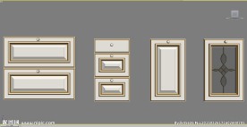 橱柜门板 实木橱柜 欧式橱柜