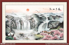 国画山水