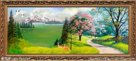 油画风景